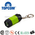 Mini usb flashlight colorful flashlight usb key chain TP-M103